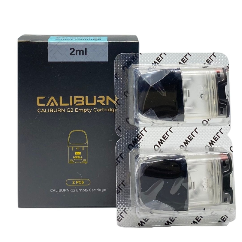 Os cartuchos vazios da vagem de Uwell Caliburn G2 0,8 1,0 1.2ohm bobinam vagens de enchimento superiores