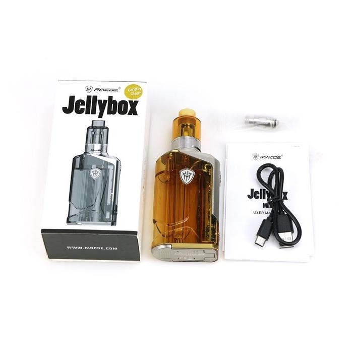 Tanque secundário duplo do ohm das baterias 4.8ml dos jogos da modificação da caixa de Rincoe Jellybox 228w 18650