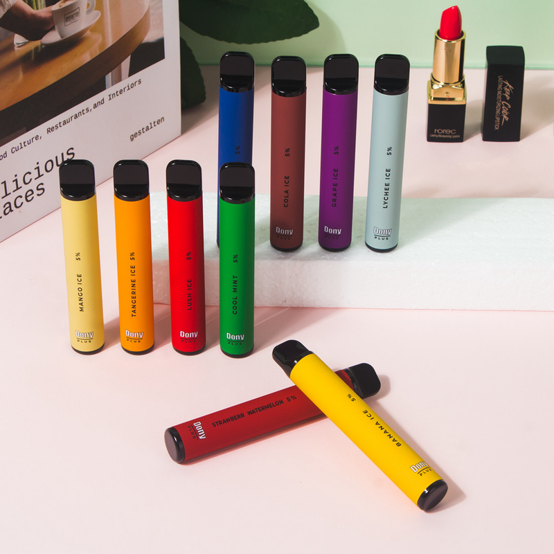 Dony ECO mais sabores feitos sob encomenda descartáveis da bateria 15 dos cigarros 550mAh do vapor de 800puffs 3.2ml