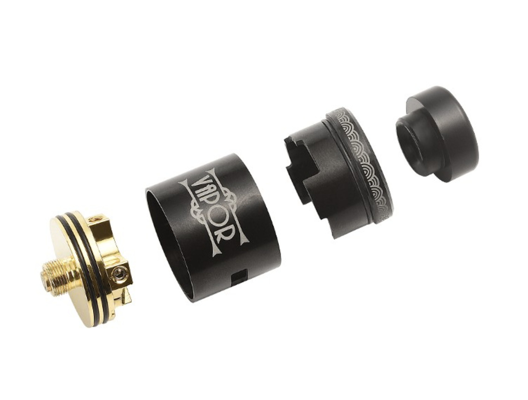 Os jogos do acionador de partida do cigarro dos jogos E da modificação da caixa de Eco Rda 90w da tempestade do vapor escolhem 18650 a bateria 24mm