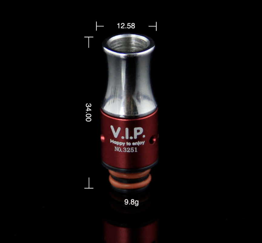 Adaptador bucal de aço inoxidável de Rebuildable da ponta 510 do gotejamento para o tanque de Mods RDA do vapor