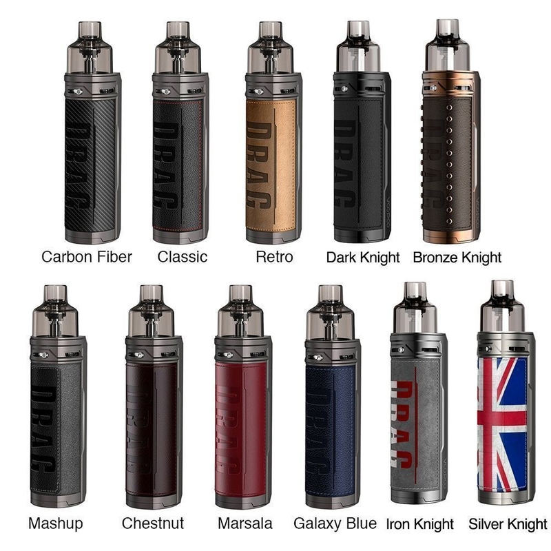 Voopoo arrasta a bateria 80w dos jogos 4.5ml Vinci Coil Single 18650 do acionador de partida do cigarro da modificação E de X 18650