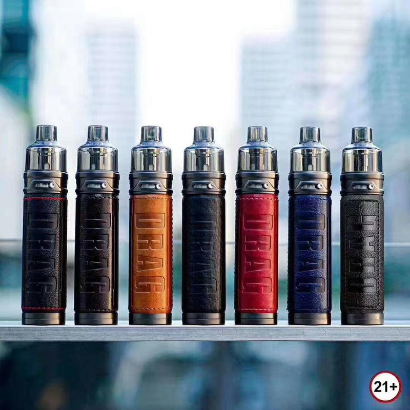 Voopoo arrasta a bateria 80w dos jogos 4.5ml Vinci Coil Single 18650 do acionador de partida do cigarro da modificação E de X 18650