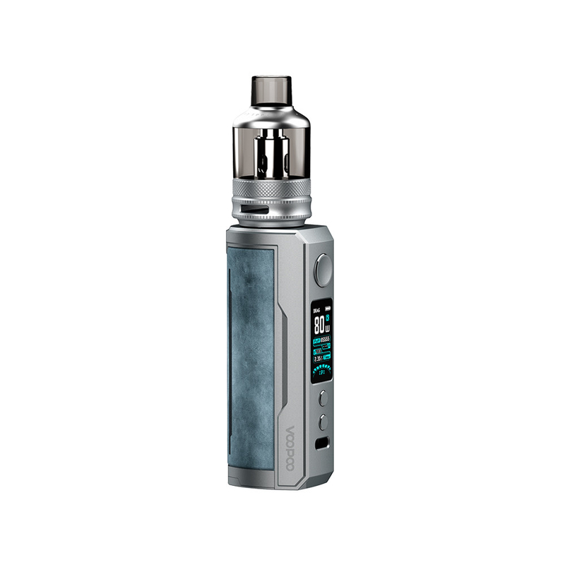 o jogo únicos 18650 do acionador de partida do cigarro da saúde de 100w E tanque Voopoo da vagem de Tpp de 21700 baterias arrasta o sinal de adição de X