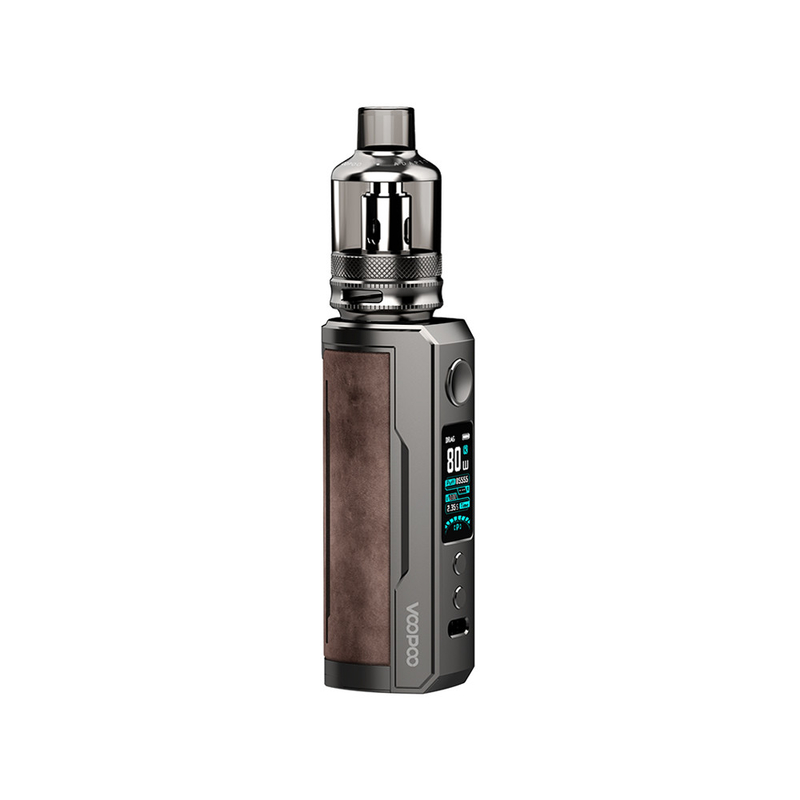 o jogo únicos 18650 do acionador de partida do cigarro da saúde de 100w E tanque Voopoo da vagem de Tpp de 21700 baterias arrasta o sinal de adição de X