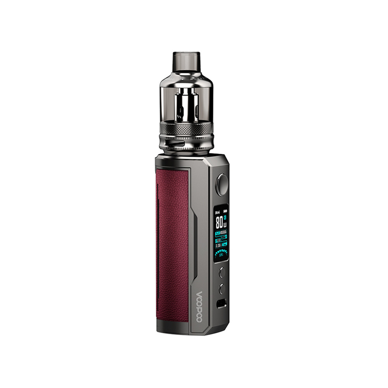 o jogo únicos 18650 do acionador de partida do cigarro da saúde de 100w E tanque Voopoo da vagem de Tpp de 21700 baterias arrasta o sinal de adição de X