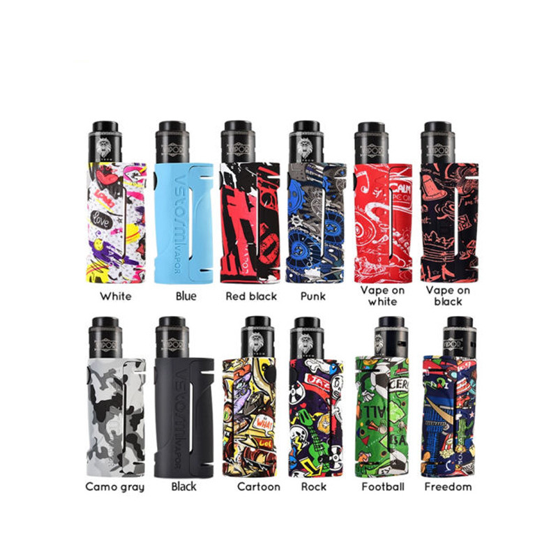 Os jogos do acionador de partida do cigarro dos jogos E da modificação da caixa de Eco Rda 90w da tempestade do vapor escolhem 18650 a bateria 24mm