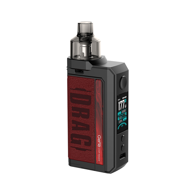 Arrasto duplo Max Vape de Voopoo de 18650 bobinas de Pnp dos jogos da modificação da caixa da modificação 177w da vagem