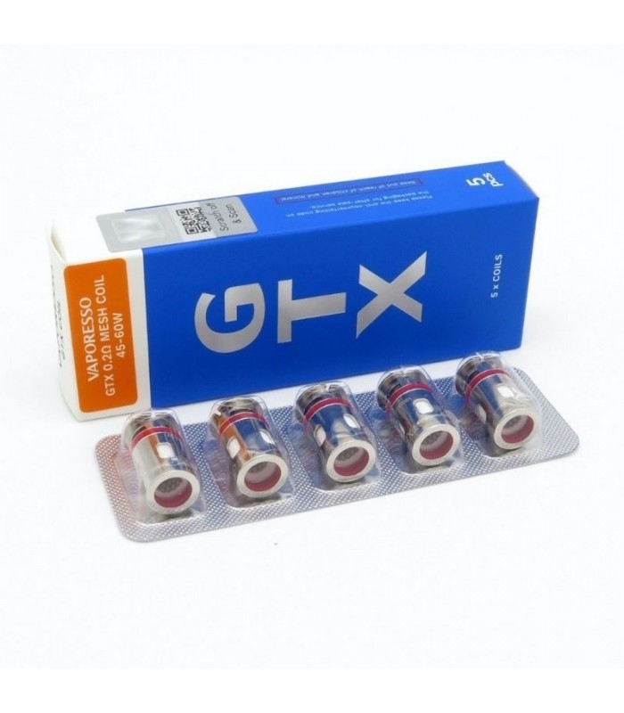 Núcleo Vape Mesh Coil Replacement 35g do alvo Pm80 Gtx da bobina 5pcs de Vaporesso Gtx