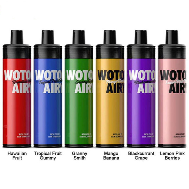 Kit de dispositivo Vape Pod recarregável 1000 puffs descartável Wotofo Airy portátil Pod Vape