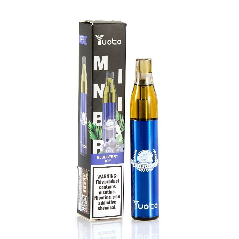 Mini Bar Disposable Vape Kit 1200 sopra dispositivo da vagem do sabor do fruto de 650mah 4ml