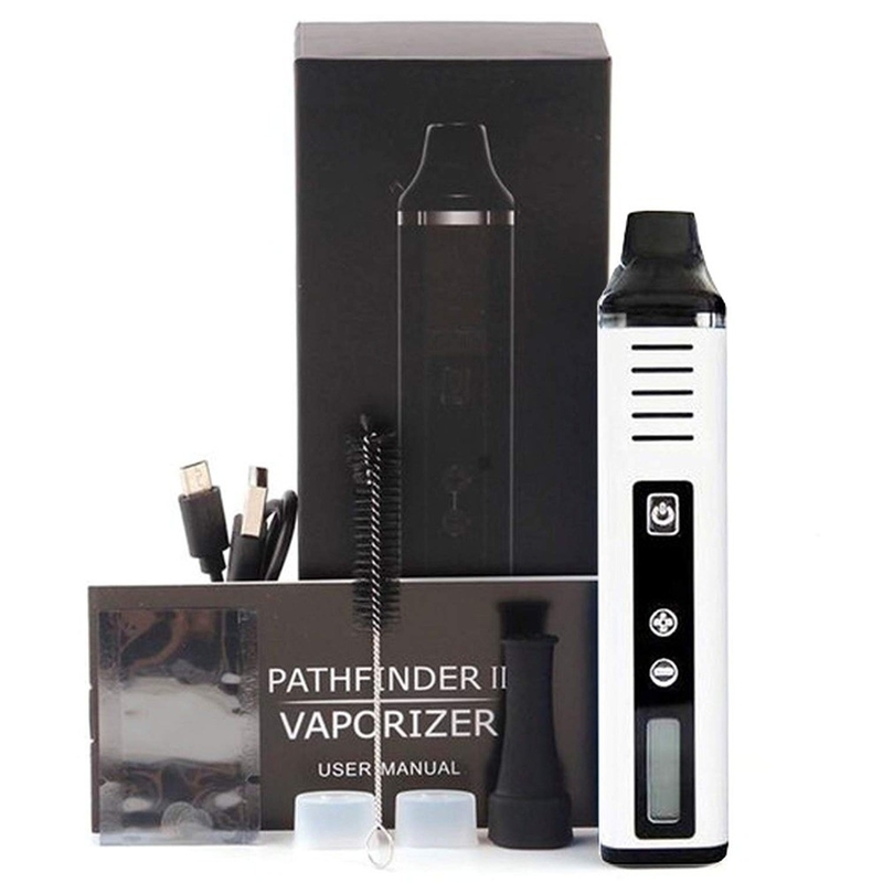 O cigarro Herb Vaporizer seco 2000mah Hugo Vapor Pathfinder 60 de E segundo o aquecimento rápido