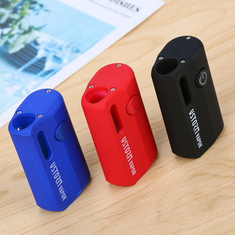 Tempestade M1 VV 800mah do vapor construído na modificação Cbd Vape Mods da caixa de bateria
