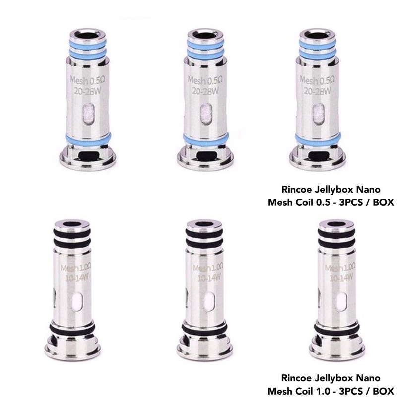 Bobina Nano da substituição de Lelote Jellybox para SE de Rincoe Jellybox/jogo Nano 1.0Ω/0.5Ω de X/ar X