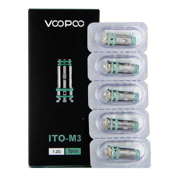 Substituição da bobina de Voopoo ITO Coil 5pcs M0 M2 M3 Vape para 20 dóricos/arrasto Q