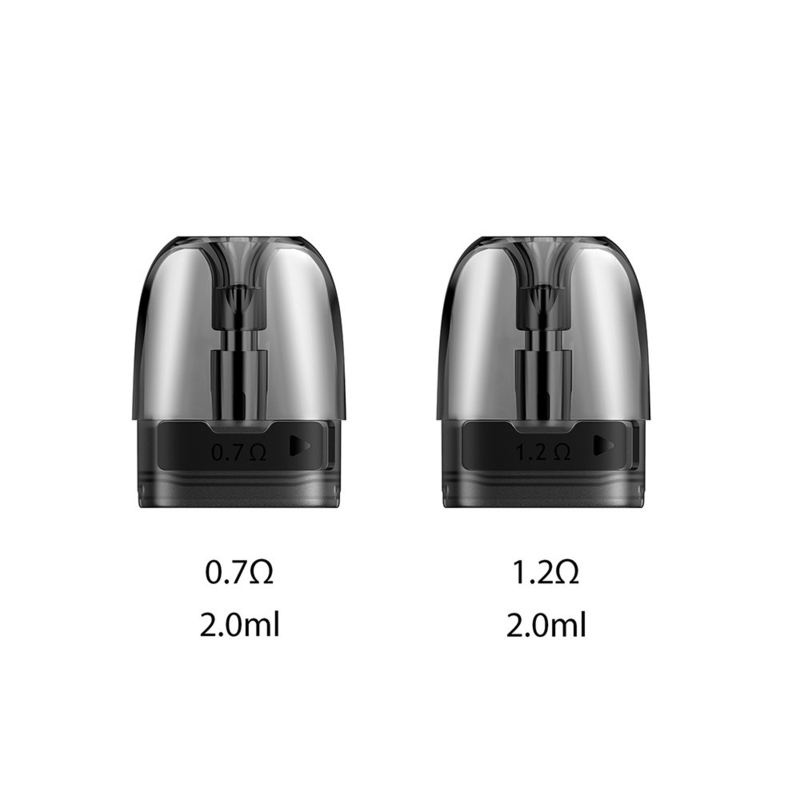 Lado do cartucho 2ml 0.7ohm 1.2ohm da vagem de Lelote Voopoo Argus que enche vagens vazias