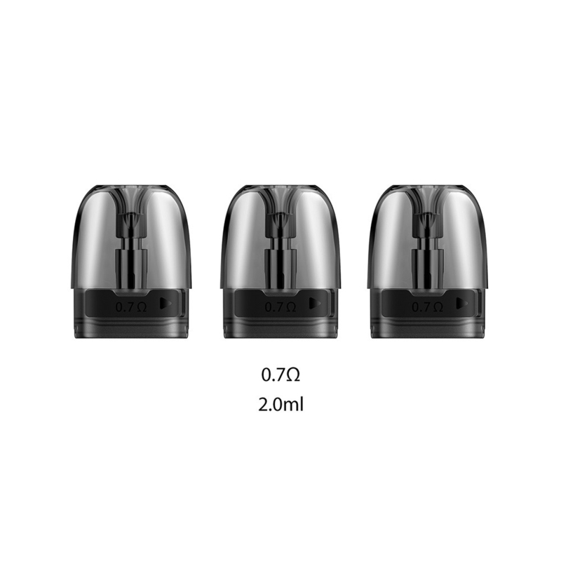Lado do cartucho 2ml 0.7ohm 1.2ohm da vagem de Lelote Voopoo Argus que enche vagens vazias
