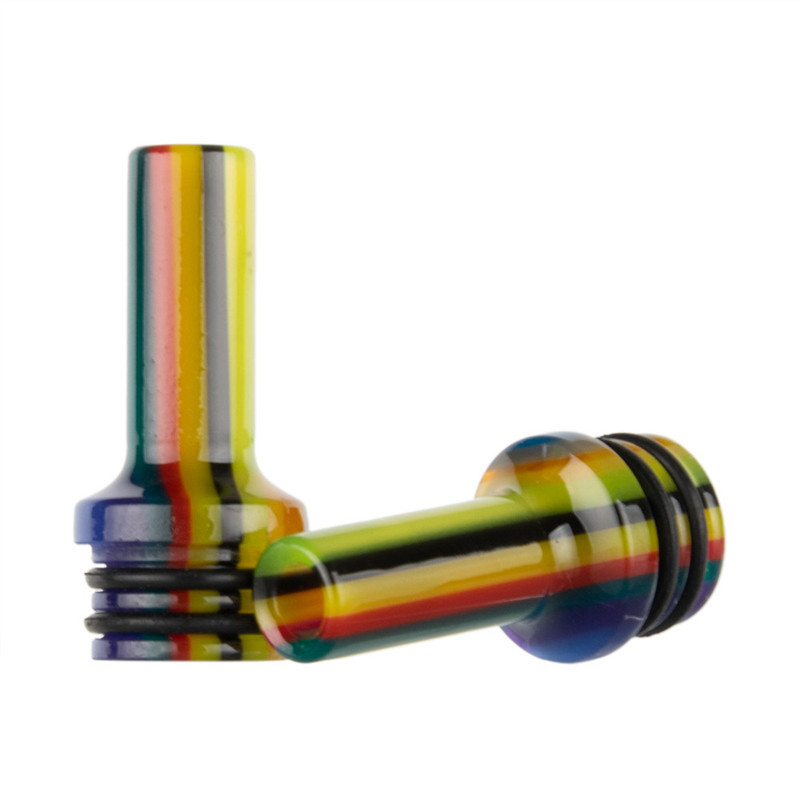 Pontas feitas sob encomenda do gotejamento da MTL Vape do arco-íris 510 da resina AS285 para Vape Pen Atomizer Cartridges