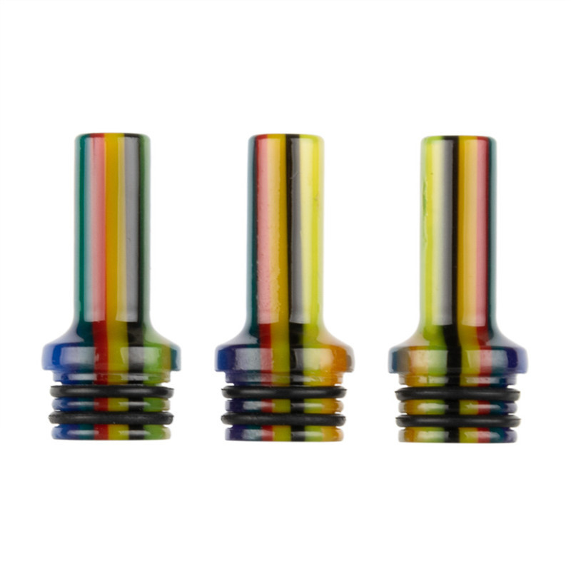Pontas feitas sob encomenda do gotejamento da MTL Vape do arco-íris 510 da resina AS285 para Vape Pen Atomizer Cartridges