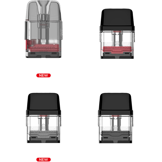 Cartucho vazio de aquecimento COREX Vaporesso Pod Série Xros 1,2 ohm 4 unidades