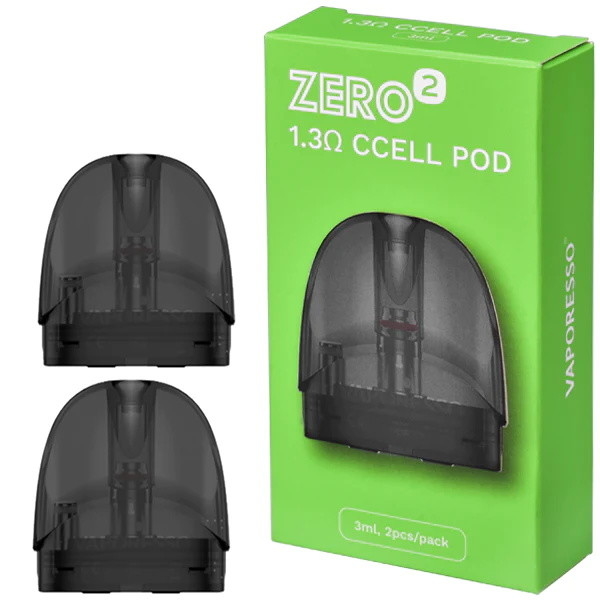 Vaporesso zera o cartucho vazio 2pcs 1.3ohm Ccell da vagem de 2 Vape (1.0ohm Mesh Pods)