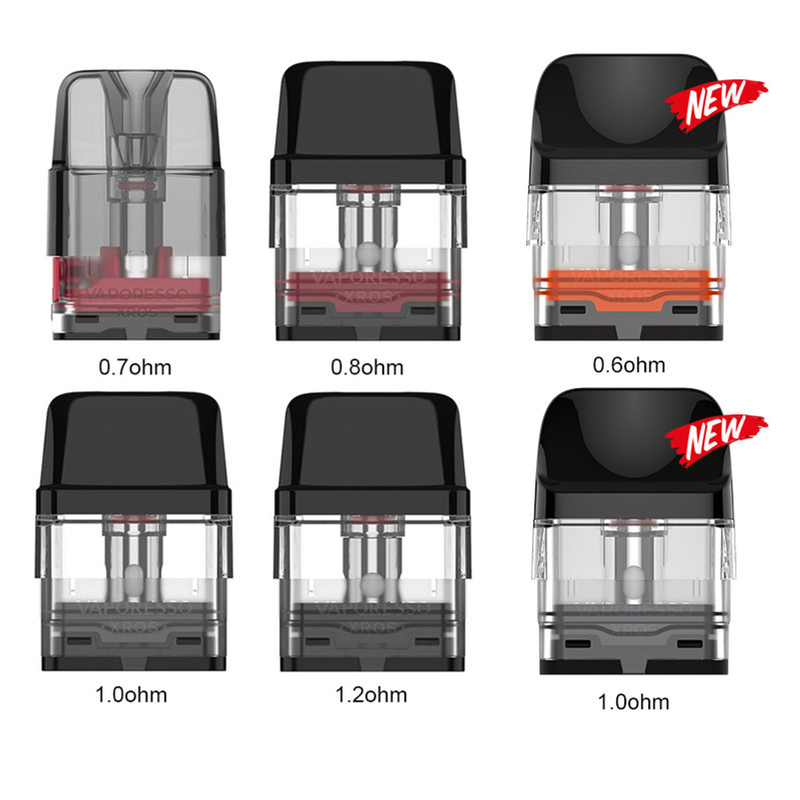 Jogo compatível da vagem da série de Xros TPD do cartucho de Vaporesso Xros da versão padrão das vagens 2ml 4pcs