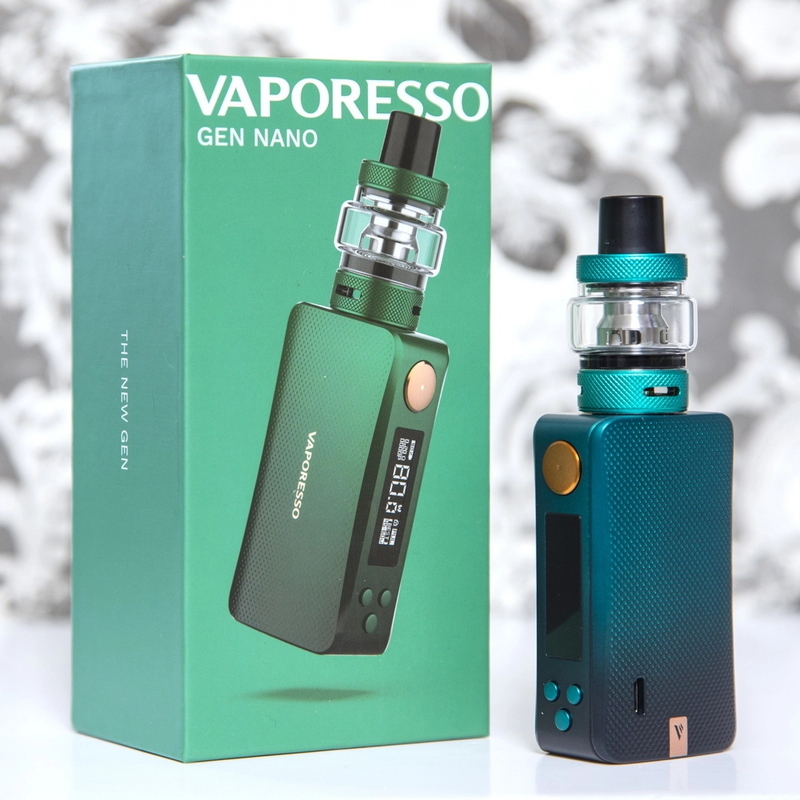 Vaporesso Gen Nano Box Kit 2000mah construído na bateria Gtx bobina jogos da modificação da caixa 80w