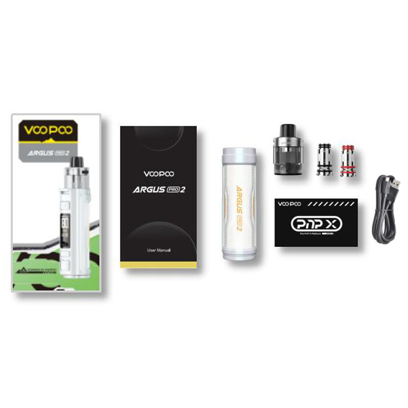 Voopoo Argus Pro 2 Pod Mod Kit 3000mAh Bateria incorporada 5ml PnP X 0.15ohm bobina de 0.3ohm