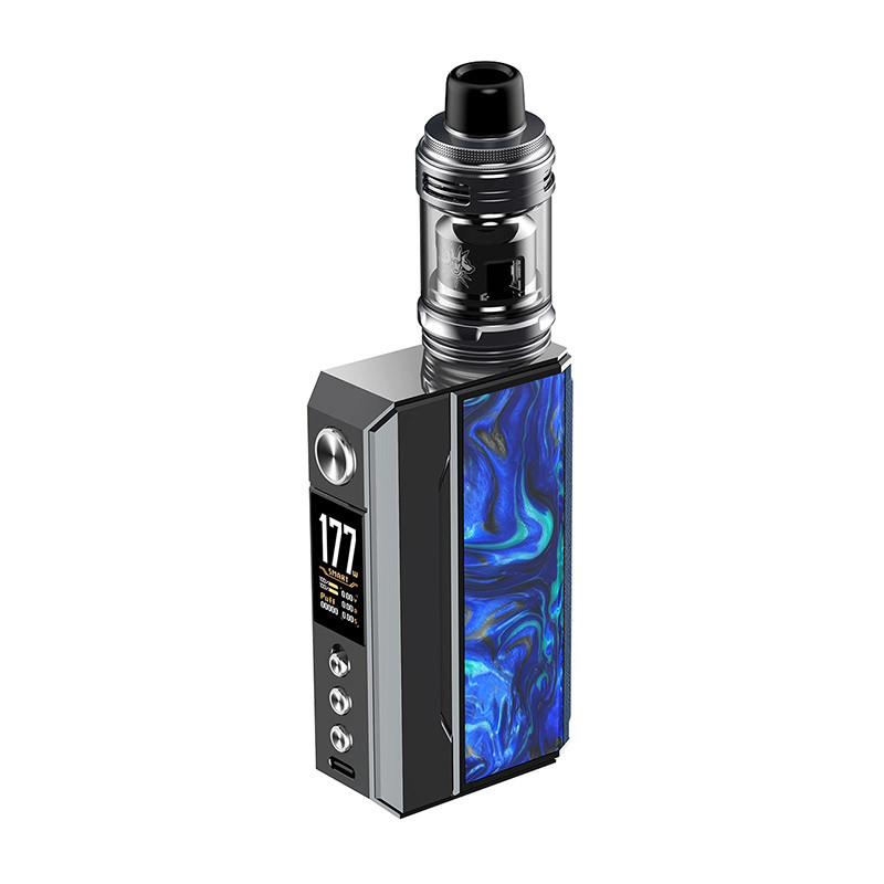 Voopoo Drag 4 Kit 177w 4ml 5.5ml Para todas as bobinas Pnp Uforce-L Tanque duplo 18650 Bateria caixa kits