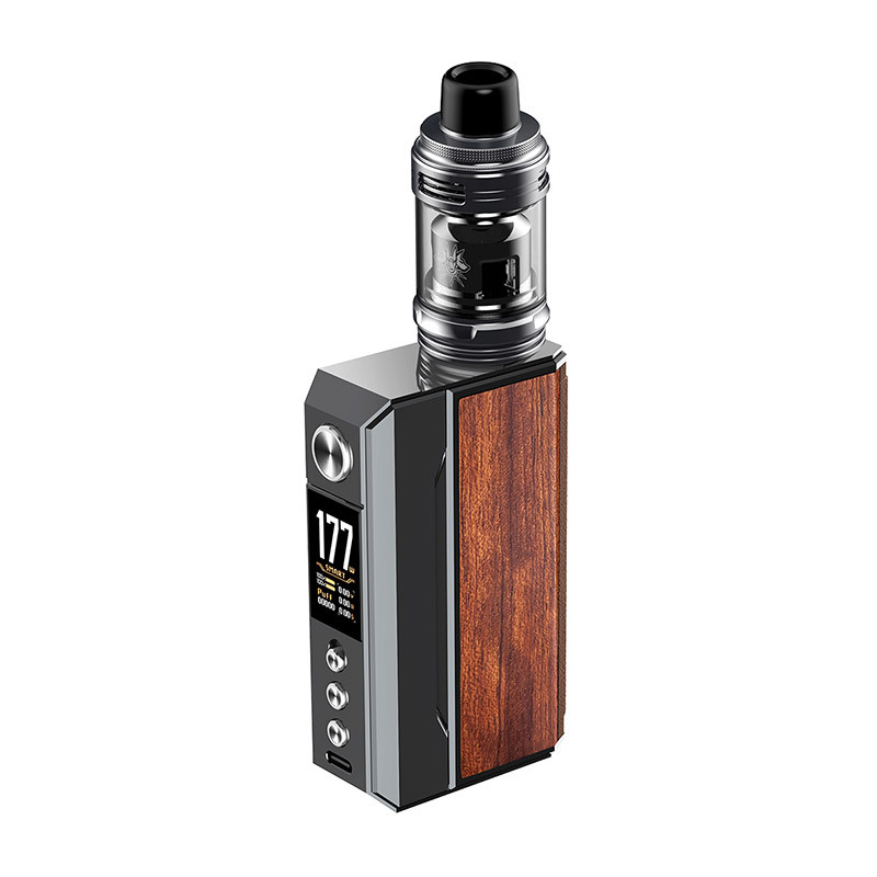 Voopoo Drag 4 Kit 177w 4ml 5.5ml Para todas as bobinas Pnp Uforce-L Tanque duplo 18650 Bateria caixa kits