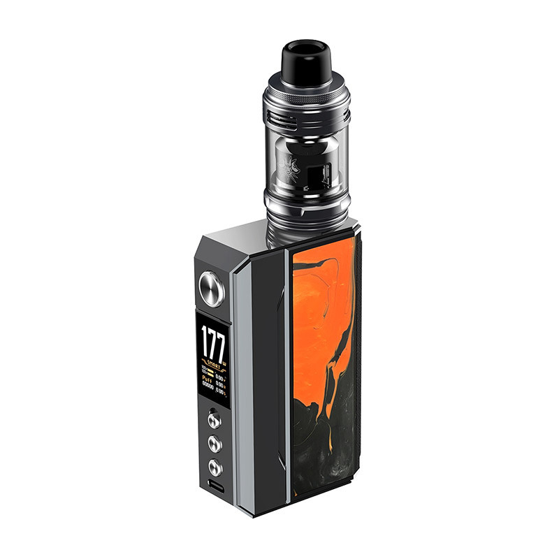 Voopoo Drag 4 Kit 177w 4ml 5.5ml Para todas as bobinas Pnp Uforce-L Tanque duplo 18650 Bateria caixa kits