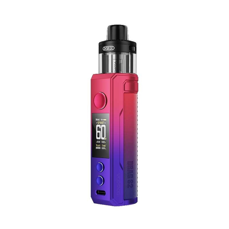 Kit Voopoo Drag s2 Pod Mod 60w com cartucho PnP X DTL / MTL 2500mAh 5ml