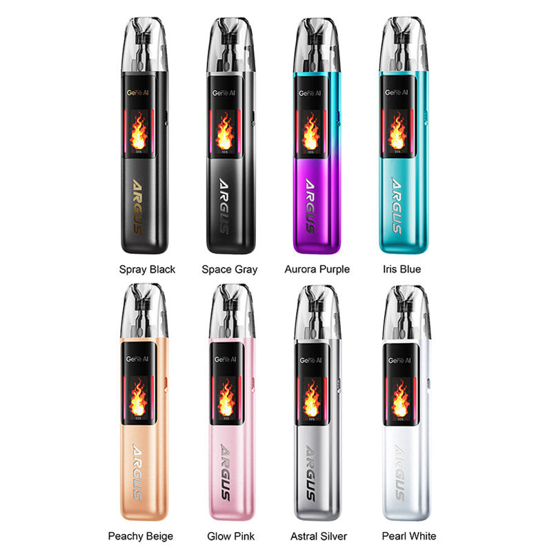 Kit de sistema Voopoo Argus G2 Pod 1000 mAh 3 ml Argus Top Fill Cartridge 0, 7 ohm 3 ml