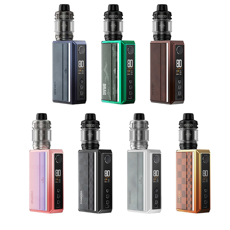 Voopoo Drag 5 Pod Mod kit 177w 18650 Kit de bateria com PnP X bobina 5.5ml
