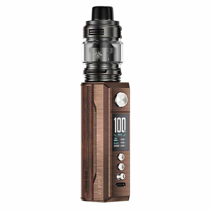 Voopoo Drag M100S Mod Kit 100w com bobina PnP 5.5ml 0.5ohm Vape kits