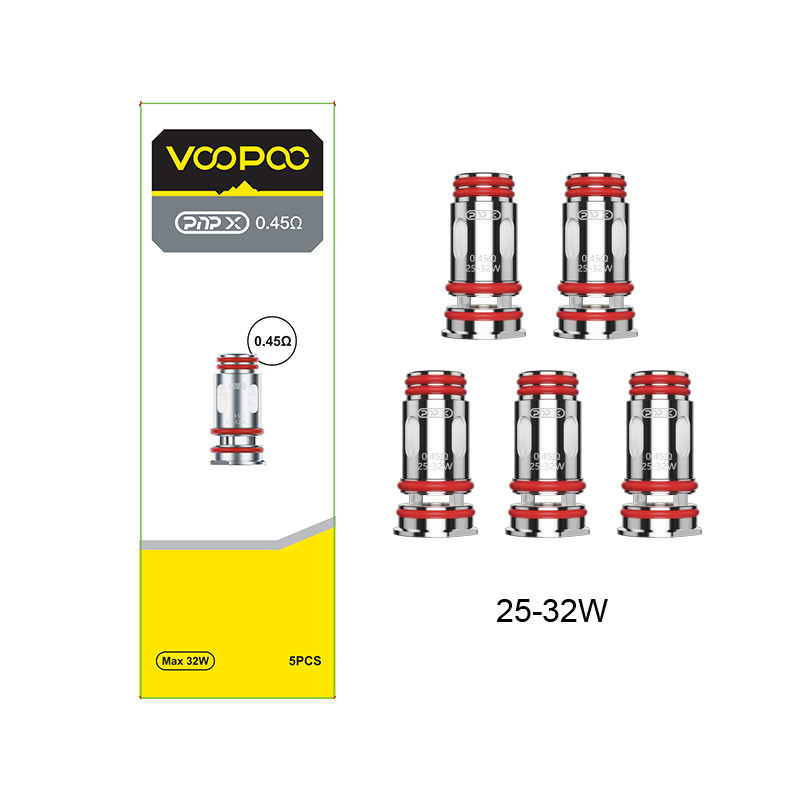 Voopoo PnP X Replacement Coil 5pcs / pack para Argus Pro 2 Kit / Drag 5 Kit / Uforce-X Tank / Doric 60 Pro