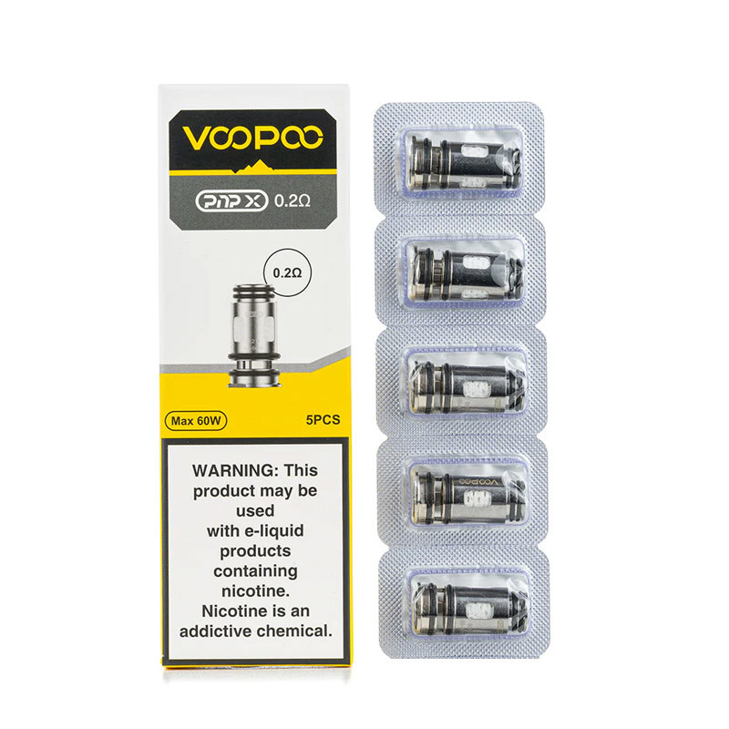 Voopoo PnP X Replacement Coil 5pcs / pack para Argus Pro 2 Kit / Drag 5 Kit / Uforce-X Tank / Doric 60 Pro