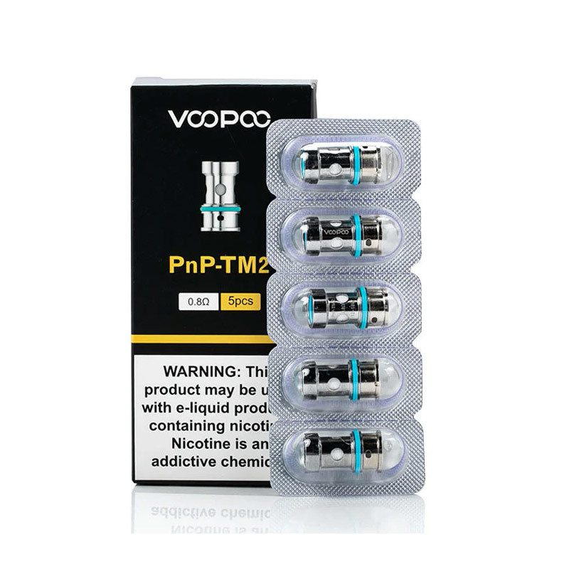 Voopoo PnP Replacement Coils 5pcs/pack para Drag Baby/Mini/2/S/X,VINCI Series Kit,Argus Pro,PnP 20/22,V.SUIT